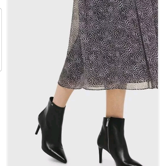 Michael Kors Leather Ankle Boots 8m - Picture 10 of 10